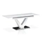 Modern white dining table